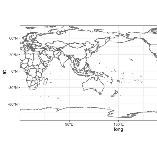 Atlantic Centered Map