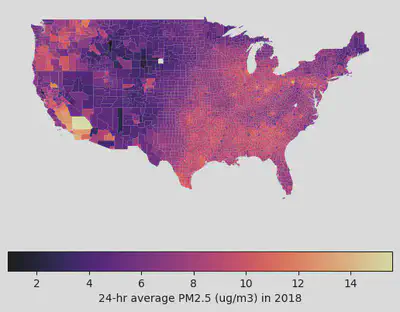 PM2.5 Map